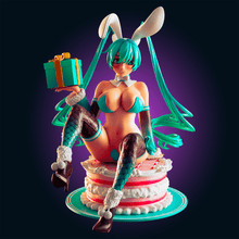 Load image into Gallery viewer, Bunny Temptation Resin Miniature - Ravenous Miniatures
