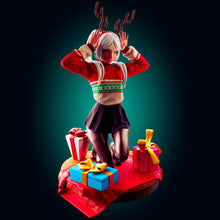 Load image into Gallery viewer, Holiday Reindeer Girl Resin Miniature - Ravenous Miniatures
