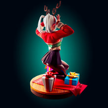 Cargar imagen en el visor de la galería, Holiday Reindeer Girl Resin Miniature - Ravenous Miniatures
