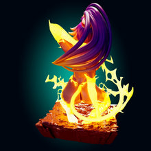 Load image into Gallery viewer, Kaelith - The Infernal Flame Spirit | Fantasy Resin Figure - Ravenous Miniatures
