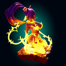 Load image into Gallery viewer, Kaelith - The Infernal Flame Spirit | Fantasy Resin Figure - Ravenous Miniatures
