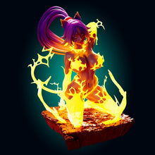 Load image into Gallery viewer, Kaelith - The Infernal Flame Spirit | Fantasy Resin Figure - Ravenous Miniatures
