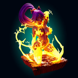 Kaelith - The Infernal Flame Spirit | Fantasy Resin Figure - Ravenous Miniatures