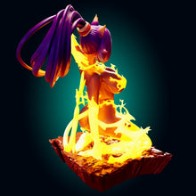 Load image into Gallery viewer, Kaelith - The Infernal Flame Spirit | Fantasy Resin Figure - Ravenous Miniatures
