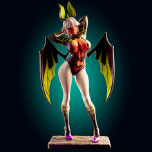 Load image into Gallery viewer, Noctra - The Midnight Huntress | Dark Fantasy Resin Figure - Ravenous Miniatures
