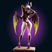 Cargar imagen en el visor de la galería, Noctra - The Midnight Huntress | Dark Fantasy Resin Figure - Ravenous Miniatures
