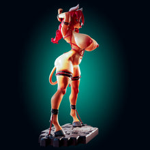 Load image into Gallery viewer, NSFW Bonnie Bovine Resin Miniature - Ravenous Miniatures
