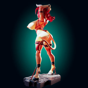 NSFW Bonnie Bovine Resin Miniature - Ravenous Miniatures