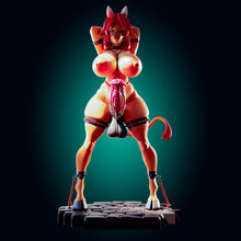 Cargar imagen en el visor de la galería, NSFW Bonnie Bovine Resin Miniature - Ravenous Miniatures
