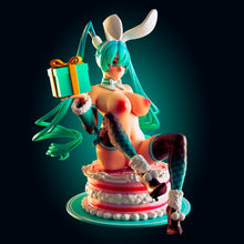 Load image into Gallery viewer, NSFW Bunny Temptation Resin Miniature - Ravenous Miniatures
