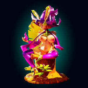 NSFW Enchanted Forest Sorceress Resin Miniature - Ravenous Miniatures