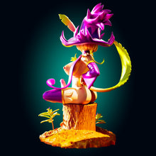 Cargar imagen en el visor de la galería, NSFW Enchanted Forest Sorceress Resin Miniature - Ravenous Miniatures
