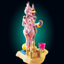 Загрузить изображение в средство просмотра галереи, NSFW Espeon &amp; Umbreon Beachside Bond Resin Miniature - Ravenous Miniatures
