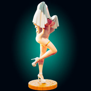 NSFW Ghost Waifu Resin Miniature - Ravenous Miniatures