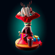 Load image into Gallery viewer, NSFW Holiday Reindeer Girl Resin Miniature - Ravenous Miniatures
