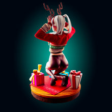 Cargar imagen en el visor de la galería, NSFW Holiday Reindeer Girl Resin Miniature - Ravenous Miniatures
