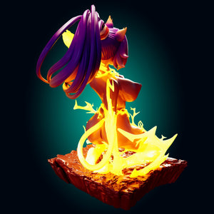 NSFW Kaelith - The Infernal Flame Spirit | Fantasy Resin Figure - Ravenous Miniatures