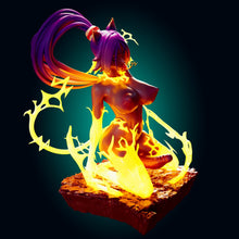 Cargar imagen en el visor de la galería, NSFW Kaelith - The Infernal Flame Spirit | Fantasy Resin Figure - Ravenous Miniatures
