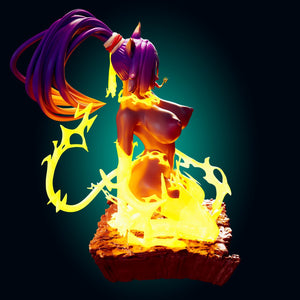 NSFW Kaelith - The Infernal Flame Spirit | Fantasy Resin Figure - Ravenous Miniatures