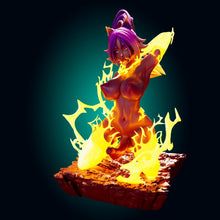 Load image into Gallery viewer, NSFW Kaelith - The Infernal Flame Spirit | Fantasy Resin Figure - Ravenous Miniatures
