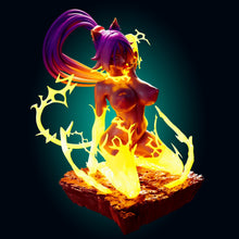 Load image into Gallery viewer, NSFW Kaelith - The Infernal Flame Spirit | Fantasy Resin Figure - Ravenous Miniatures
