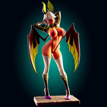 Load image into Gallery viewer, nsfw Noctra - The Midnight Huntress | Dark Fantasy Resin Figure - Ravenous Miniatures
