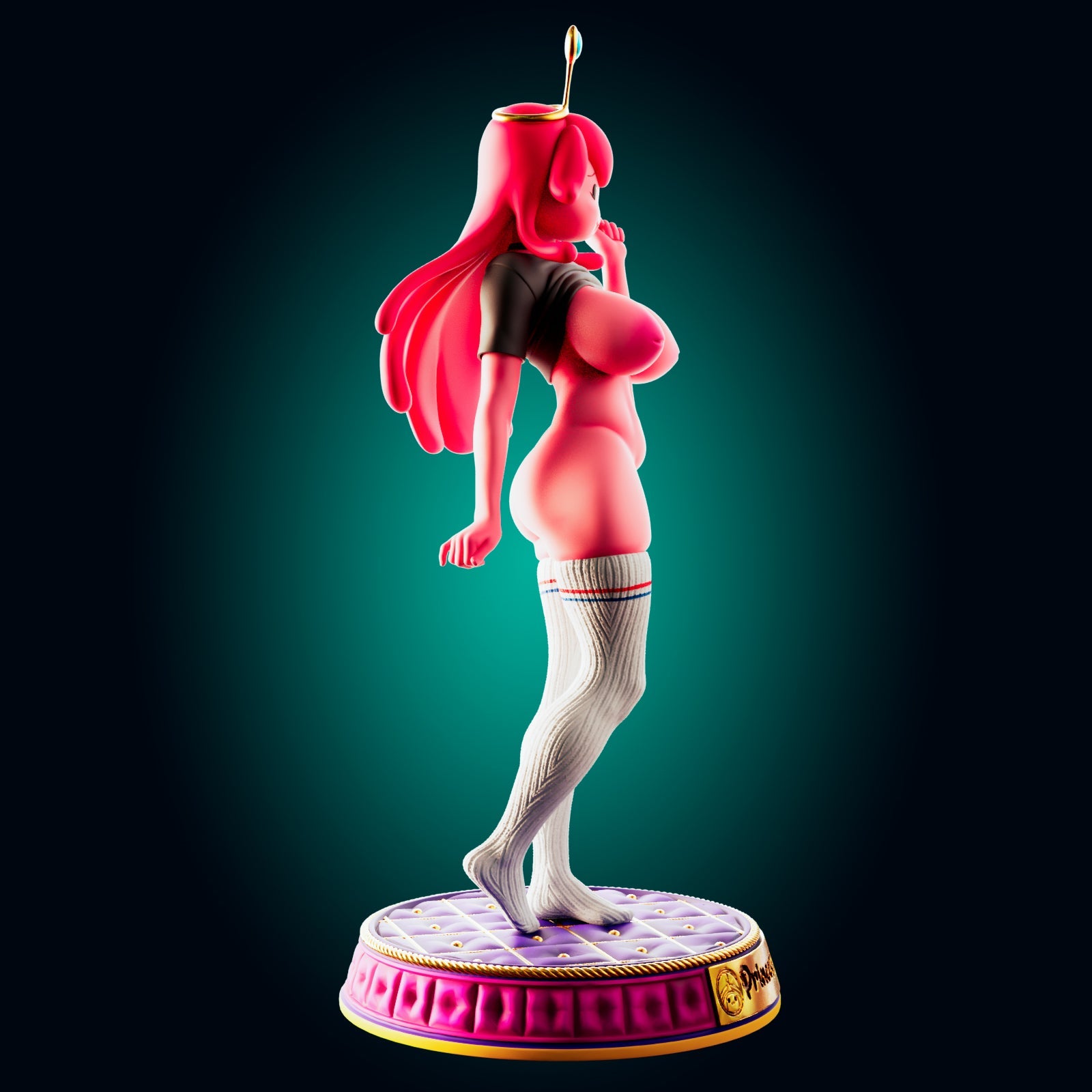 NSFW Princess Bubblegum Resin Miniature - Ravenous Miniatures