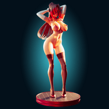 Load image into Gallery viewer, NSFW Sylvia - The Enchanting Scarlet Temptress | Fantasy Resin Miniature - Ravenous Miniatures
