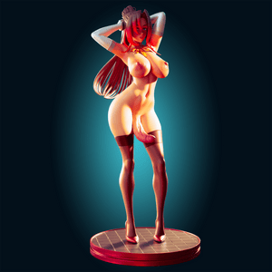 NSFW Sylvia - The Enchanting Scarlet Temptress | Fantasy Resin Miniature - Ravenous Miniatures