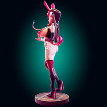 Загрузить изображение в средство просмотра галереи, NSFW The Forbidden Bunny Priestess – 3D Resin Collectible Miniature - Ravenous Miniatures
