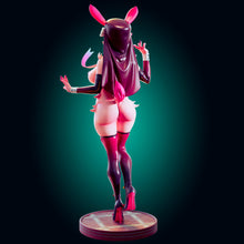 Cargar imagen en el visor de la galería, NSFW The Forbidden Bunny Priestess – 3D Resin Collectible Miniature - Ravenous Miniatures
