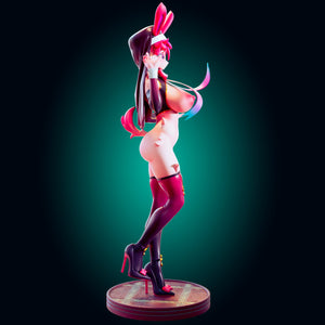 NSFW The Forbidden Bunny Priestess – 3D Resin Collectible Miniature - Ravenous Miniatures