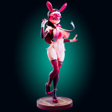 Загрузить изображение в средство просмотра галереи, NSFW The Forbidden Bunny Priestess – 3D Resin Collectible Miniature - Ravenous Miniatures
