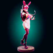 Cargar imagen en el visor de la galería, NSFW The Forbidden Bunny Priestess – 3D Resin Collectible Miniature - Ravenous Miniatures
