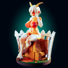 Load image into Gallery viewer, NSFW The Gentle Hoofed Guardian – Farmstead Resin Miniature - Ravenous Miniatures
