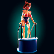 Cargar imagen en el visor de la galería, Nsfw The Spirited Canine Athlete – Resin Figure Miniature - Ravenous Miniatures
