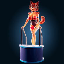 Load image into Gallery viewer, Nsfw The Spirited Canine Athlete – Resin Figure Miniature - Ravenous Miniatures
