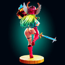 Cargar imagen en el visor de la galería, NSFW Warrior Valkyrie - Legendary Battle Maiden Collectible Figure - Ravenous Miniatures
