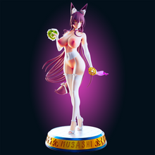 Cargar imagen en el visor de la galería, NSFW The Kitsune Bride – Resin Fantasy Miniature
