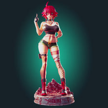 Charger et lire la vidéo dans la visionneuse de la Galerie, nsfw Rebel Queen of the Wasteland| Dark Fantasy Resin Figure
