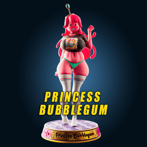 Princess Bubblegum Resin Miniature - Ravenous Miniatures