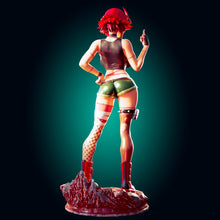 Load image into Gallery viewer, Rebel Queen of the Wasteland| Dark Fantasy Resin Figure - Ravenous Miniatures
