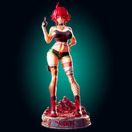 Rebel Queen of the Wasteland| Dark Fantasy Resin Figure - Ravenous Miniatures