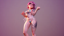 Load image into Gallery viewer, Shirly, Resin miniature, unpainted. (mature) - Ravenous Miniatures
