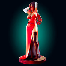 Cargar imagen en el visor de la galería, Sylvia - The Enchanting Scarlet Temptress | Fantasy Resin Miniature - Ravenous Miniatures
