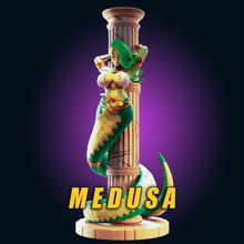 Cargar imagen en el visor de la galería, The Enchanting Medusa – Resin Fantasy Miniature - Ravenous Miniatures
