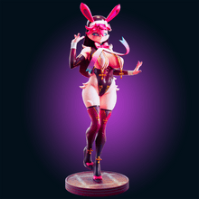 Cargar imagen en el visor de la galería, The Forbidden Bunny Priestess – 3D Resin Collectible Figure - Ravenous Miniatures
