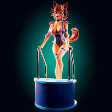 Cargar imagen en el visor de la galería, The Spirited Canine Athlete – Resin Figure Statue - Ravenous Miniatures
