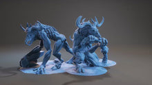 Load and play video in Gallery viewer, Wendigo, Resin miniatures 11:56 (28mm / 34mm) scale
