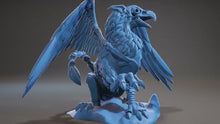 Load and play video in Gallery viewer, Undead Griffin, Resin miniatures 11:56 (28mm / 34mm) scale
